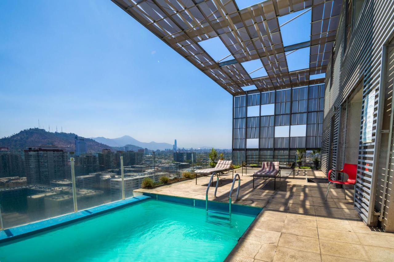 Tribeca Twin Room - Studio With Pool, Wifi, Ac Сантьяго Екстер'єр фото