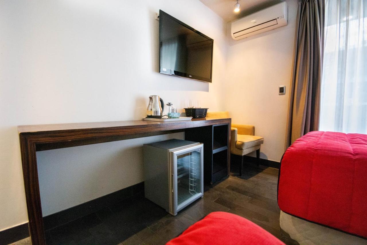 Tribeca Twin Room - Studio With Pool, Wifi, Ac Сантьяго Екстер'єр фото