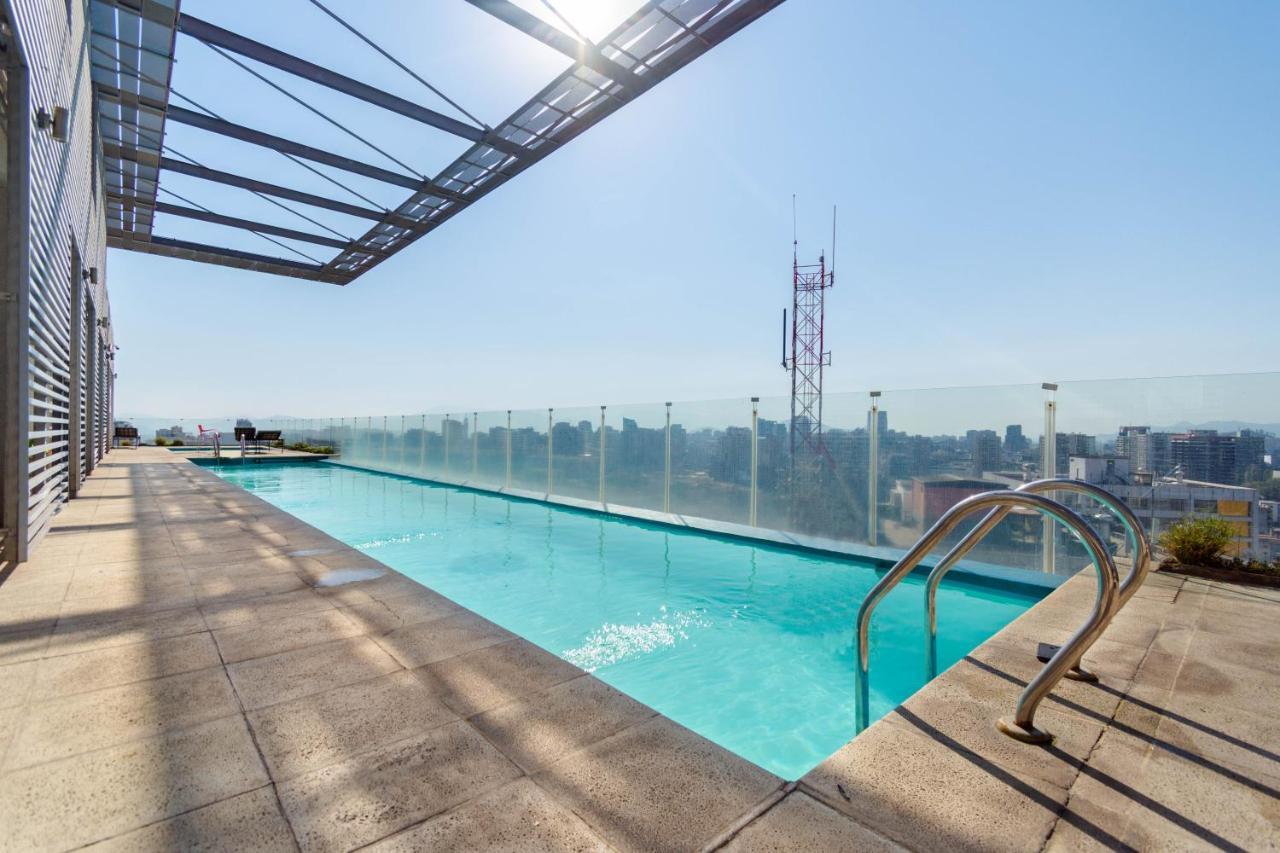Tribeca Twin Room - Studio With Pool, Wifi, Ac Сантьяго Екстер'єр фото