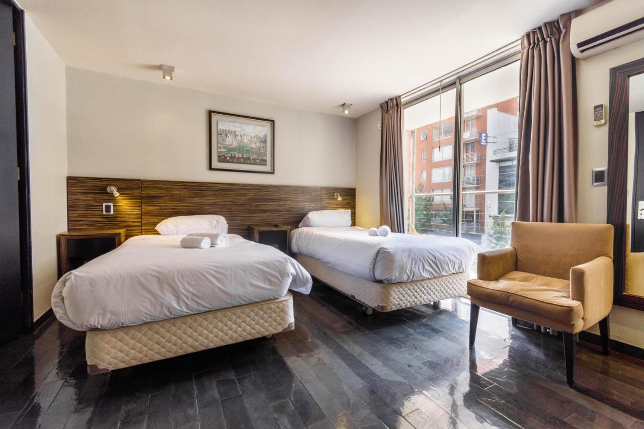 Tribeca Twin Room - Studio With Pool, Wifi, Ac Сантьяго Екстер'єр фото